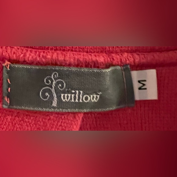 Willow Brand Dark Pink Crop Jacket - Picture 3 of 3